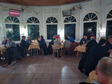 im Restaurant "bergische Schweiz"