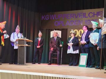 Präsente für die Wupperveilchen